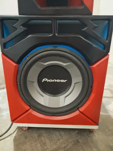 Subwoofer pionner 3060br + caixa em mdf