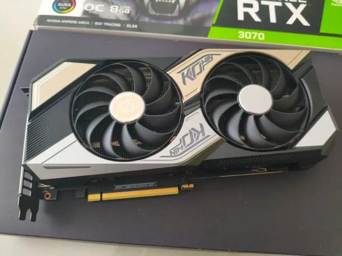 Placa de Vídeo Asus RTX 3070 KO