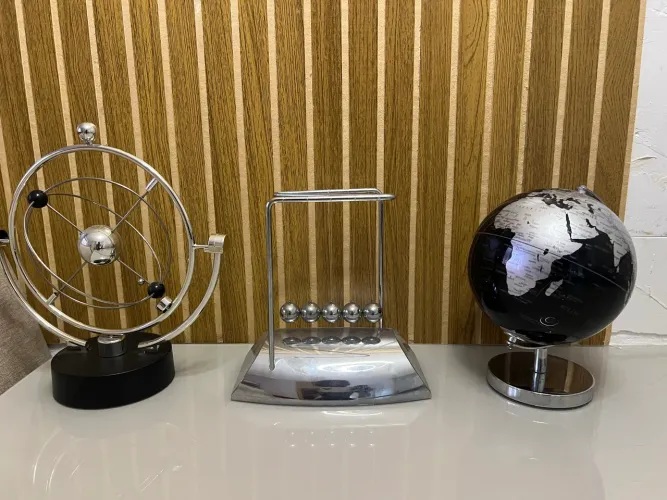 Decoração para mesa de escritório 