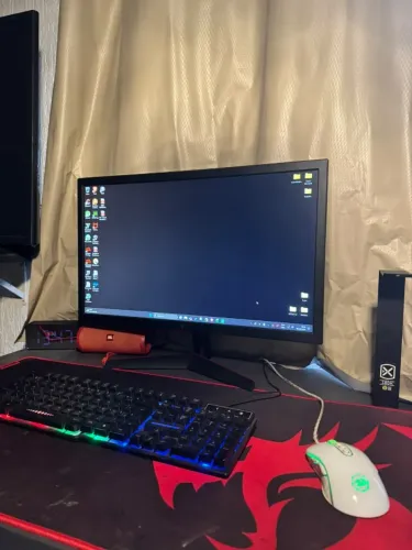 PC Gamer Completo: Ryzen 5 + GTX 1650 + 16GB + Monitor Gamer LG 144Hz + Periféricos (Pr