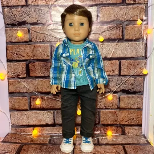 Boneca American Girl Boneco Logan