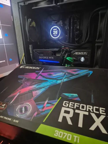 Placa de video RTX 3070 Ti 8 Gigabyte Aoros Master