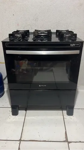 Fogão mesa de vidro