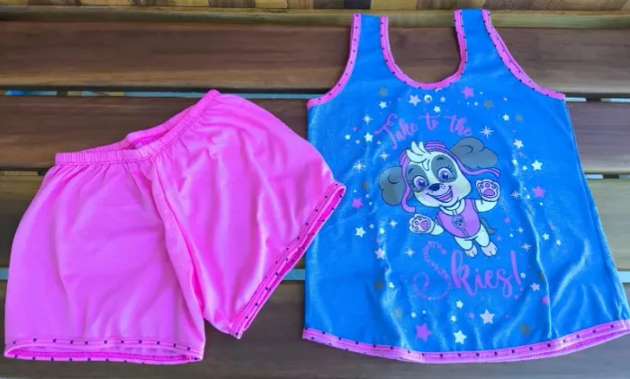 Pijama infantil temático Patrulha Canina