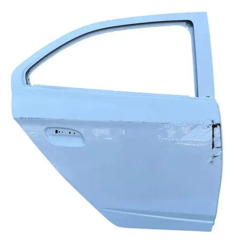 Porta Traseira Direita Gm Onix 2013 A 2019 Pra Recuperar Traseira Direita Branco