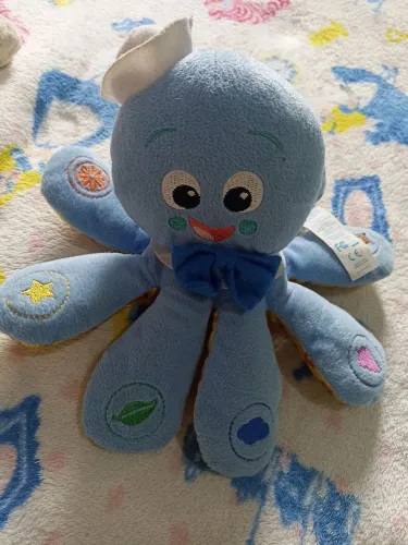 Pelúcia Polvo 3 idiomas Baby Einstein 