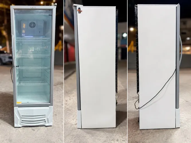 Expositor Refrigerado Venax 220v Porta Vidro Branca