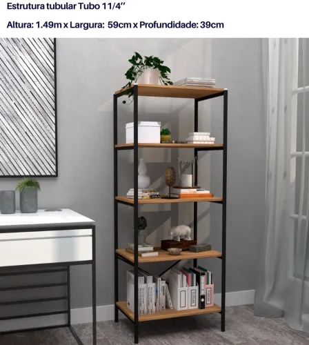 Estante multiuso 5 prateleiras - Promoção