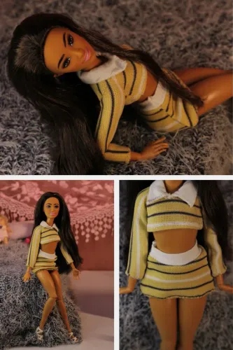 Roupas De Boneca Barbie Artesanais - Escolha O Seu Look