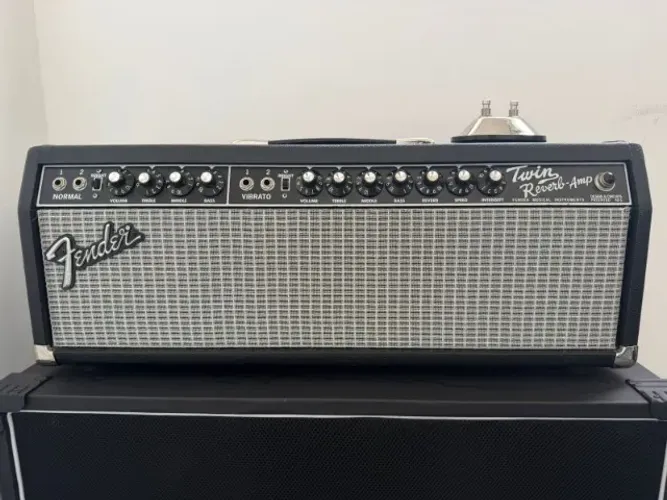 Amplificador Fender 65 Twin Reverb 85w Valvulado Made In Usa