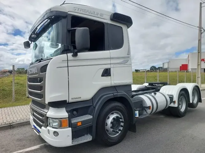 scania sc r440 trucado 6x2 ano2019 baixo km automatico