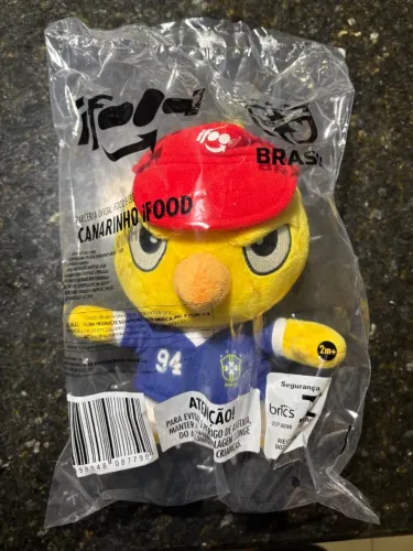 Canarinho Ifood 94 - Lacrado na Caixa com cartinha