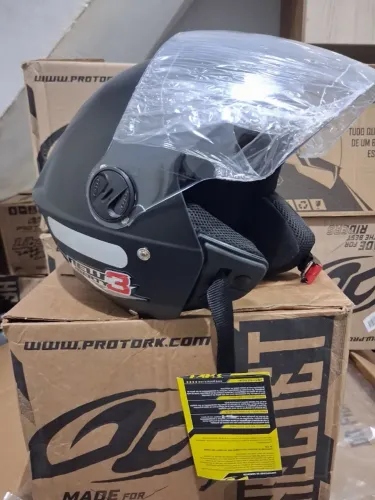 MEGA OFERTA!! CAPACETE NEW LIBERTY 3 PRETO