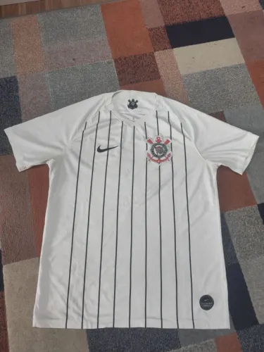 Camisa oficial Corinthians home (2019/2020) - tamanho G com personalização
