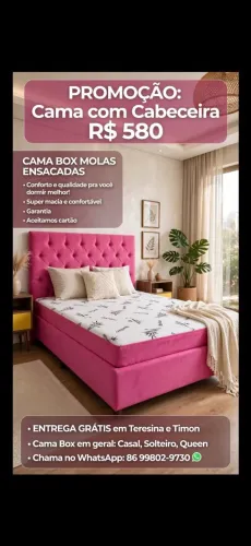 Cama box de casal