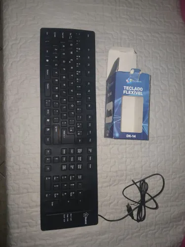 Teclado flexível USB dk 14