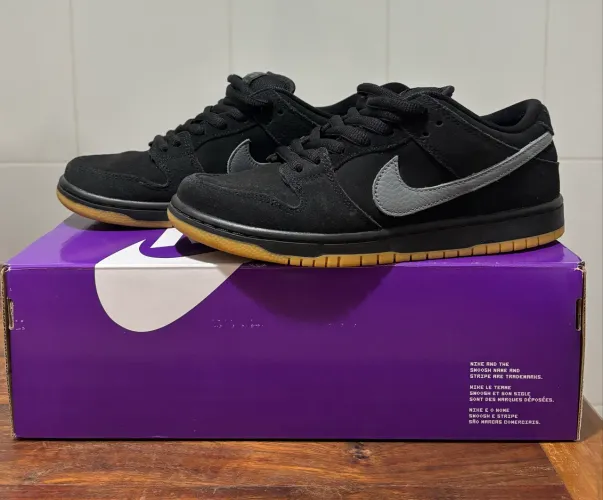 Nike SB Dunk Low Pro Fog Preto