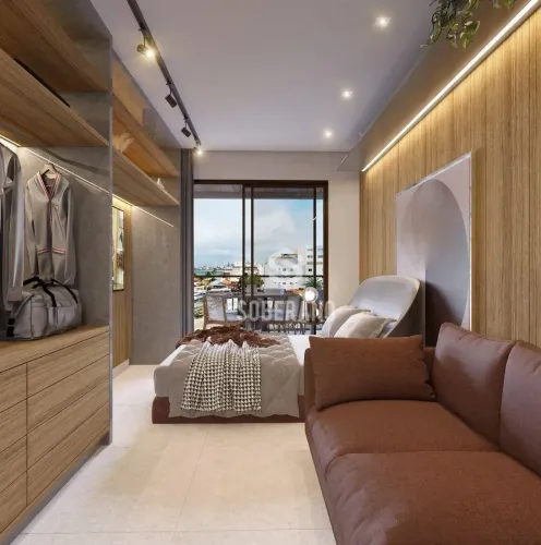 Flat com 1 dormitório à venda, 18 m² por R$ 380.000,00 - Bessa - João Pessoa/PB
