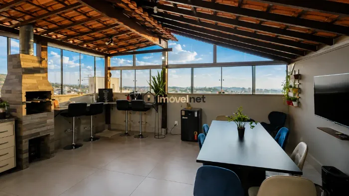 Cobertura para aluguel, 3 quartos, 1 suíte, 1 vaga, Buritis - Belo Horizonte/MG