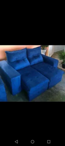 SOFÁ AZUL