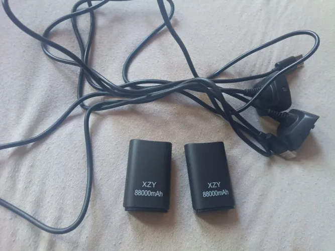 Cabo e bateria Xbox 360