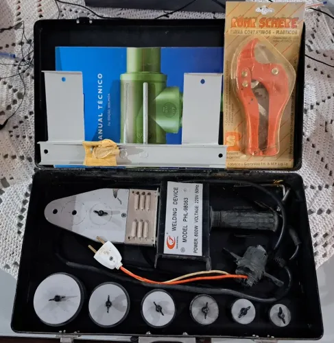 Máquina de solda PVC