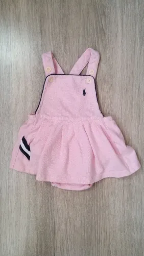 Jardineira Ralph Lauren 9m