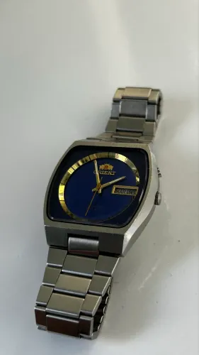 Orient Crystal 21 jewels Automático, relógio vintage raro