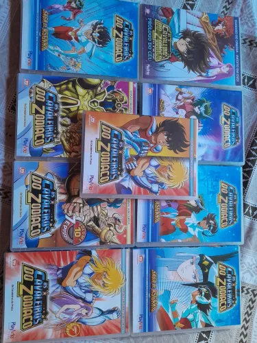 DVDs Cavaleiros do Zodíaco - 10 reais cada - Coleção Avulsa - PlayArte - Série Clássica
