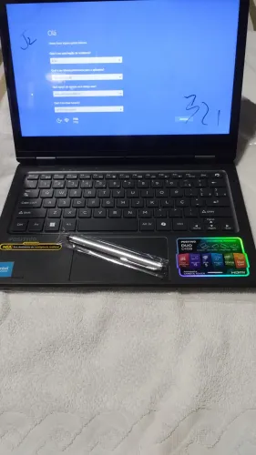Notebook positivo duo c4128 novo na caixa 