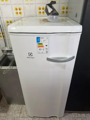 Freezer vertical Electrolux FE18 branco 127V