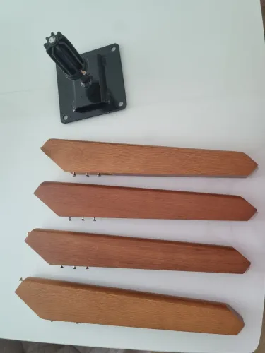 Pés para cadeira giratória 40 cm, somente peças