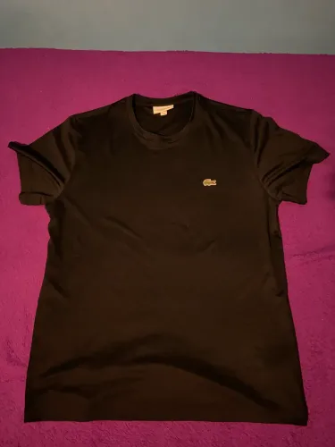 Camisa Lacoste Sport Preta Original