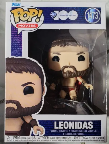 Boneco Funko Pop Filmes Os 300 de Spartan Leônidas 1473