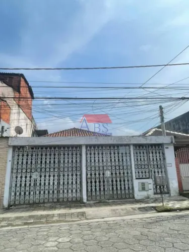 Casa com 3 dormitórios para alugar, 125 m² por R$ 2.583,19/mês - Vila Nova - Cubatão/SP
