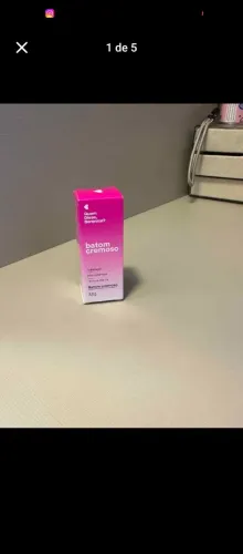 Batom rosa cremoso 3,8g