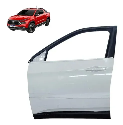Porta Fiat Toro 2020 A 2024 Dianteira Esquerda Dianteira Esquerda Branco
