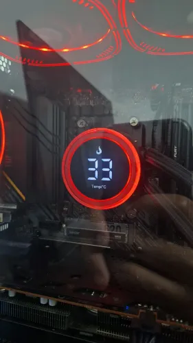 Water Cooler Rise Mode Aura Ice Black 240mm ARGB