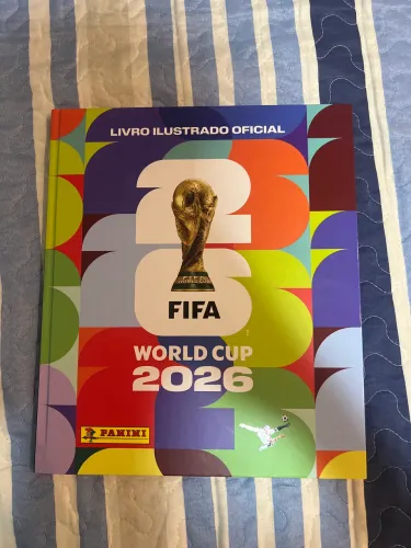Album de figurinhas capa dura 2026 ( semi completo