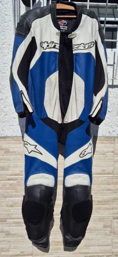 Macacão Alpinestars couro
