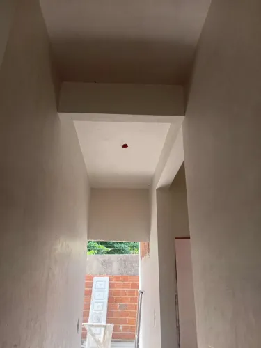 Reboco de gesso 