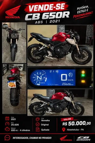 Honda CB 650r 2021