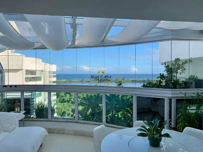 Cobertura de 215 m² mobiliada para locação no Américas Park Barra da Tijuca REF: CO0039