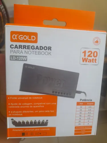 Carregador de notebook universal