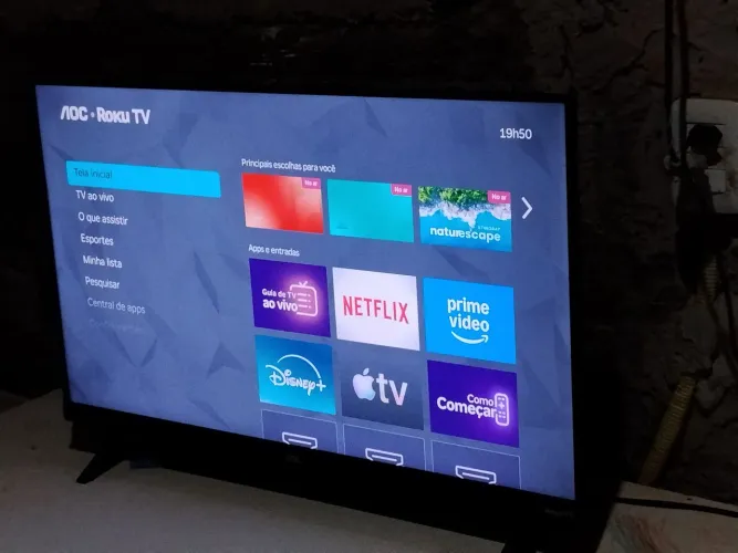 Tv roku 32 polegadas semi nova