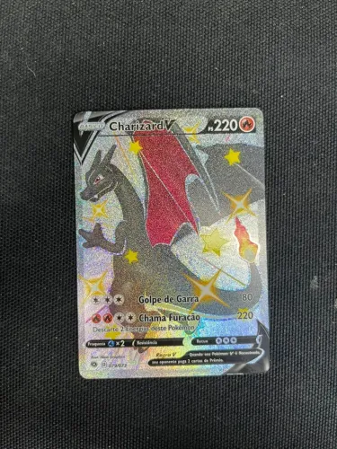 Carta Pokemon Charizard V Shiny 079/073 - Caminho do Campeão (Português) - Original