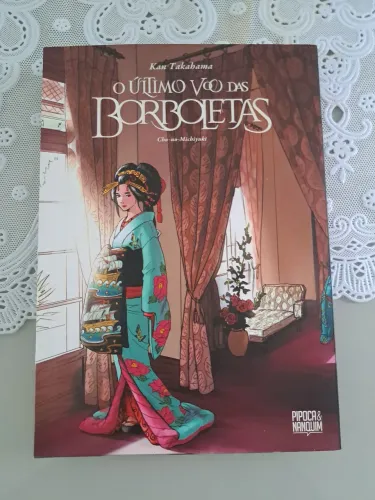 MANGA O ULTIMO VOO DAS BORBOLETAS EDITORA PIPOCA E NANQUIM