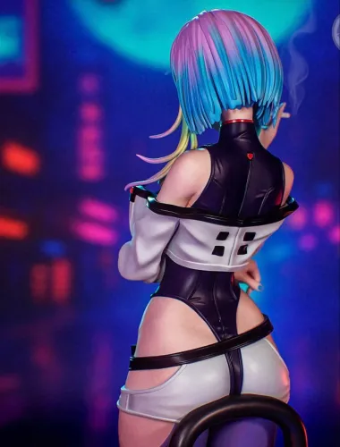 Boneco Figure - Lucy Cyberpunk - Impressão 3D Anime Colecionável