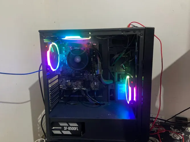 Vendo PC gamer ryzen 5600g,placa de vídeo integrada