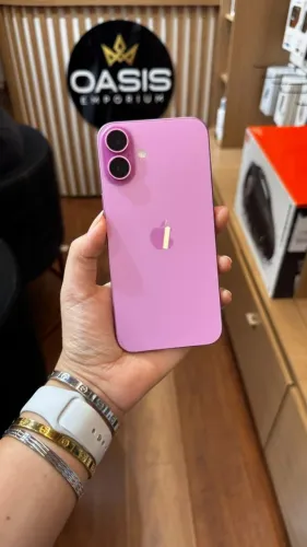 iPhone 16 128gb Rosa Seminovo com garantia da apple Pronto Para Uso